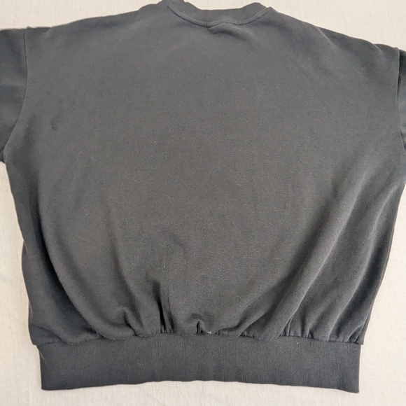 the Rolling Stones Long Sleeve Black Sweatshirt Rainbow Graphic Logo Large - Picture 2 of 5